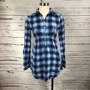 VS Blue Plaid Dress